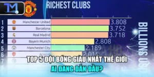 top 5 đội bóng giàu nhất thế giới